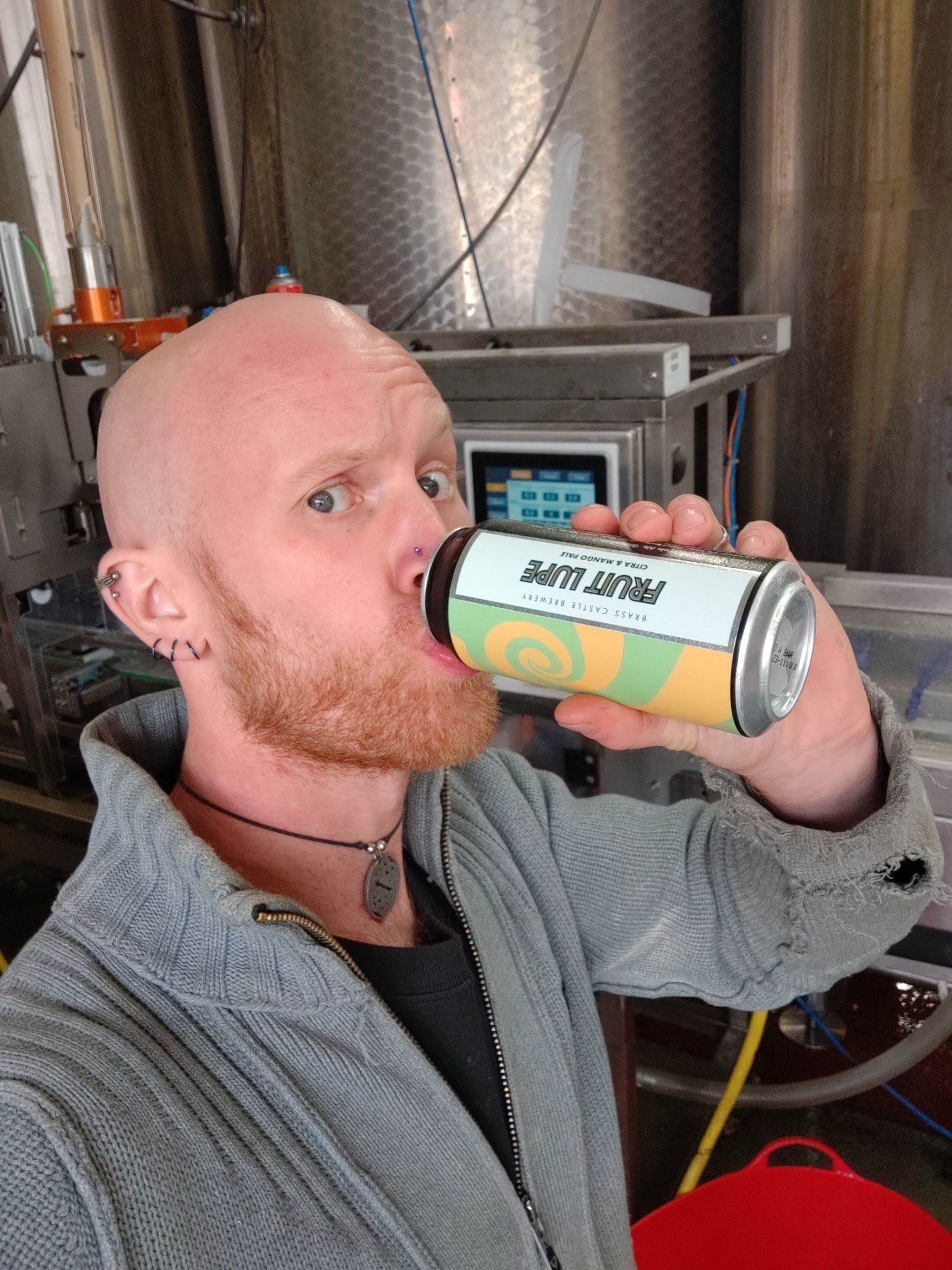 Head Brewer Sam Teale